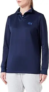 [Hummel] Women's Hmlcourt Half Zip L/S Women's Pullover Sweater