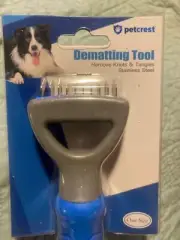 Petcrest Dematting Tool for pets grooming Dog