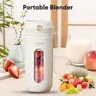 Portable Blender Juicer Cup USB Rechargeable Smoothies Mixer Fruit Machine 350ML