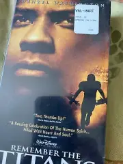 NOS Sealed Remember the Titans VHS Denzel Washington New For VCR