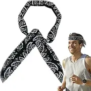 Cooling Neck Wraps - Instant Chill Headband Neck Coolers,Cold Towel, Printed Soaked Tie Around Neck for Women, Men in Hot Weather & Outdoor Activities
