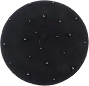 [CHILDWEET] Beret Hat Clip Cap Ponytail Hat Hat Pink Heads Fur Hat Hat Beanie Hats for Women Wide Brim Hat Women Silk Hair Bonnet Hat Women Black