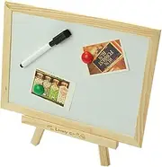 ifundom Wooden Boys and Girls Educational Toy Magnetic Boards Writing Board Double-Sided Drawing Easel Stand