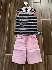 E-Land Kids Girls Two Pice Outfit 8-10 years. new with tag