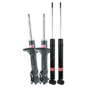 Front + Rear KYB EXCEL-G Shock Absorbers for VOLKSWAGEN Passat 3A VR6 AAA 2.0