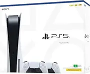 PlayStation 5 Console - Two DualSense Wireless Controllers - Bundle