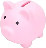 Piggy Bank, Unbreakable Plastic Money Bank, Cartoon Animal Pig C OIN Bank for Girls and Boys, for Birthday, Easter, Baby Shower, C OIN Cash Piggy Bank