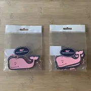 Vineyard Vines PINK WHALE GIFT TAGS PALM BEACH w/ Tie On String TO: FROM: 5 EA