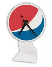 PEPSI Desk Clock - Battery Operated - *NEW