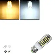 E27 E14 B22 G9 GU10 7W 64 SMD 5733 1000LM LED Warm White White Cover Corn Bulb AC 110V GU10 WARM WHITE