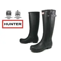 在飛比找蝦皮購物優惠-Hunter 雨鞋 雨靴 防水鞋 38 黑色 八成新