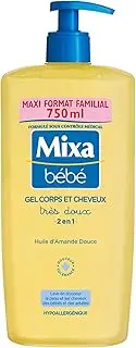 Mixa Bébé Gel Corps et Cheveux 750 ml