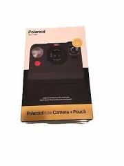 Polaroid Now Camera + Pouch- Black Contains Camera & Pouch
