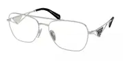 Prada PR B50V 1BC1O1 Men's Glasses Silver Size 57 - Private Health Rebate - Blue Light Block Available