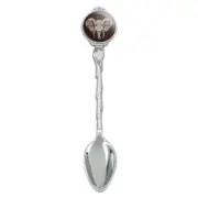 White African Elephant Tribal Novelty Collectible Demitasse Tea Coffee Spoon