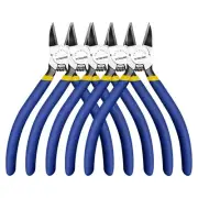 Wire Cutters, 6-inch Side Cutter, CR-V Small Flush Cutter, 5 Pack Professiona...