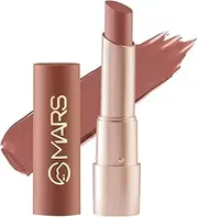 MARS Creamy Matte Long Lasting Lipstick for Women | Creamy Lipstick | Single Swipe Application | Smooth & Light Weight (3.2 gm) (12-Khoobsurat Kuchipudi)