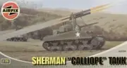Airfix 1/76 Scale WWII U.S. Sherman Calliope Rockets Plastic Model Kit 2334 NEW!