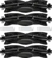 YBVABE 4 Pack Main Brush for Dreame L20 Ultra, L10s Pro Ultra Heat, L10s Ultra, L10s Plus, D10s Plus, D10 Plus, D9 Max, D9, L10 Pro, Z10 Pro, L10 Prime, L30, X30, X40 Ultra Pro Robotic Vacuum Cleaner