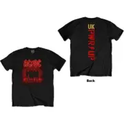AC/DC PWR-UP T-Shirt Black New