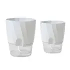Lazy Flower Pot Automatic Water Absorption Planter Organization Container