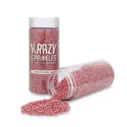 Red Pearl Mini Beads Sprinkles | Krazy Sprinkles by Bakell®