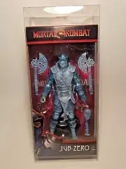 McFarlane Mortal Kombat Sub-Zero (Ice Clone) w/ CaseForce Protective Case - New