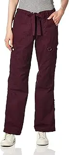 [koi] Classics 701 Women's Lindsey Scrub Pants, Merlot, 4X-Large