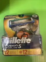 ￼12 Gillette ProGlide 5 Razor Blades Refills Cartridges Fit Flexball