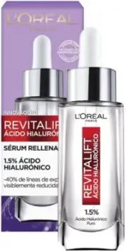 L'Oréal Paris Sérum Rostro Revitalift Ácido Hialurónico Hidrata Y Rellena 30ml