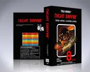 Atari/Sears 2600 UGC - NO GAME - Night Driver