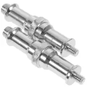 2 Pcs Light Stand Screw Threaded Reducer Screw Adapter