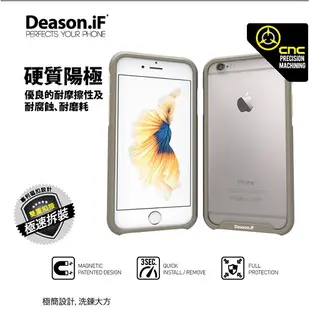 【西屯彩殼】 Deason.iF Apple iPhone 6S Plus 特殊陽極磁扣邊框 保護殼