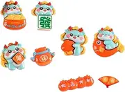 SECFOU Flatback Charm Resin Kit 8 Pcs Phone Accessories Jewelry Making Materials for DIY