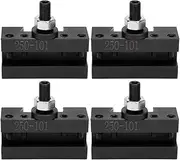 Baxnore 4 PCS Quick Changing Boring Tool, High Carbon Steel Boring Tool Holder, High Hardness Tool Post Holder, Quick Change Fixture Holder for CNC