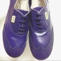 在飛比找蝦皮購物優惠-SKONO·藍紫色牛津休閒鞋