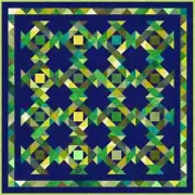 WILLY NILLY - 61" x 61" - Quilt-Addicts Precut Patchwork Quilt Kit Double*