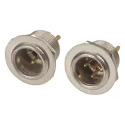 [Radio Parts] Chassis Male Mini XLR Style Connector - 3 Pins