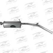 Redback Mufflers Bolt-On to suit Nissan Navara 2WD 85> R As - M8227