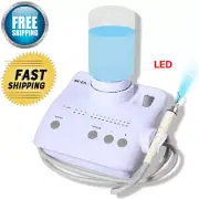 LED Dental Ultrasonic Scaler Handpiece 2 Bottles Fit EMS Cavitron Woodpecker UPS
