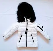 Diesel Girls Down Winter Parka Jacket Size 5-6