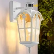 Motion Sensor Outdoor Wall Lights, Dusk to Dawn Exterior Light Fixtures Wall ...