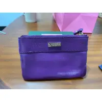 在飛比找蝦皮購物優惠-Kate Spade紫色化妝包 收納包