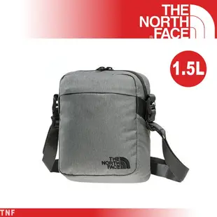 【The North Face 美國 1.5L 多功能側背包《灰》】3BXB/單肩包/可拆卸/輕旅行/悠遊山水