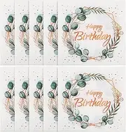 Healeved Disposable Napkins Eucalyptus Pattern 40ct Paper Napkins for Decorative Party Supplies