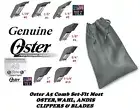 OSTER Attachment Guide COMB SET&CryogenX Blade*Fit A5 A6,Most Andis,Wahl Clipper