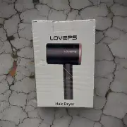 LOVEPS Hair Dryer 1800W Ionic Travel Diffuser Blow Dryer Foldable