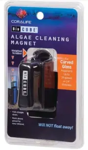 BioCube Aquarium Fish Tank Cleaning Magnet For Curved Glass