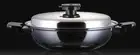 316 Ti WATERLESS STAINLESS HEALTH COOKWARE VERSATILE WOK SET All 7 Ply