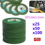 AU 4" Flap Grinding Cutting Discs Wheel Thin Angle Grinder Cut Off Metal Steel